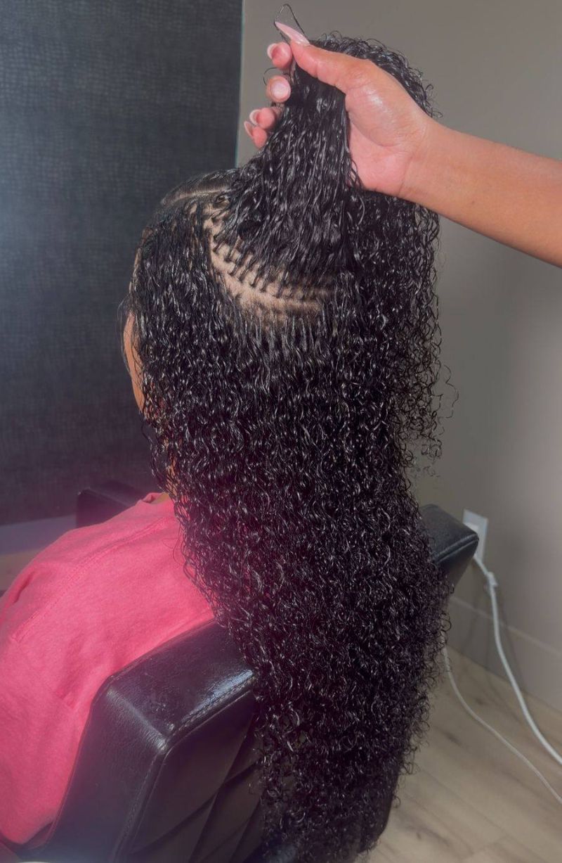 K-Tip curly extension bundle by Chikodi Artistry